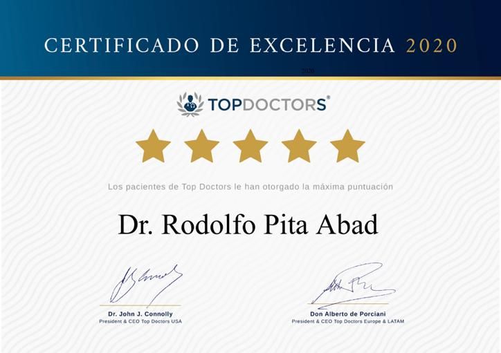 Clínica Dental Rodolfo Pita certificado doctores
